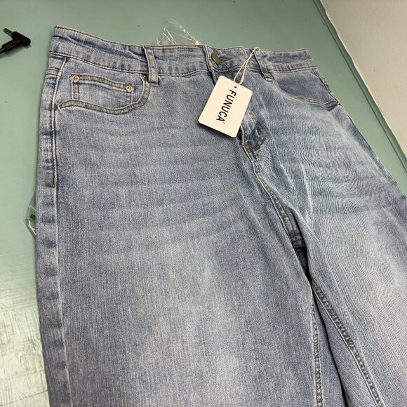 Funuca Straight Leg Jeans Size 12 (30x30) - Picture 3 of 9